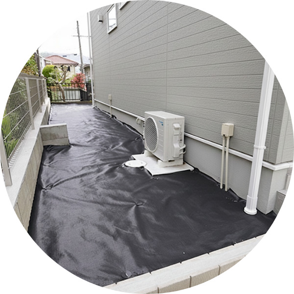 サービス紹介防草シート施工