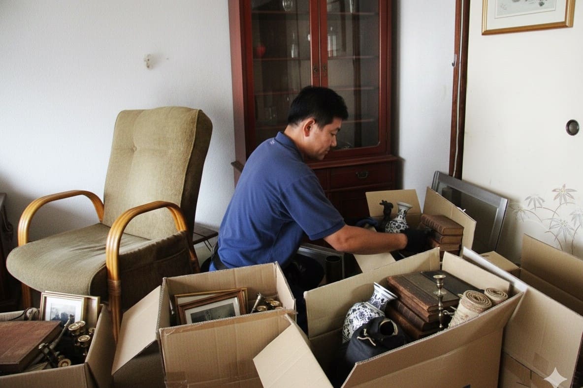 メニュー遺品整理の写真